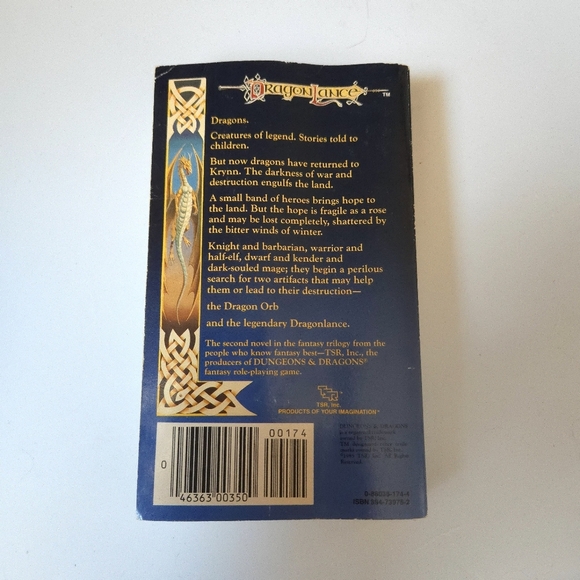 Dragons of Winter Night Paperback Book - Picture 3 of 8